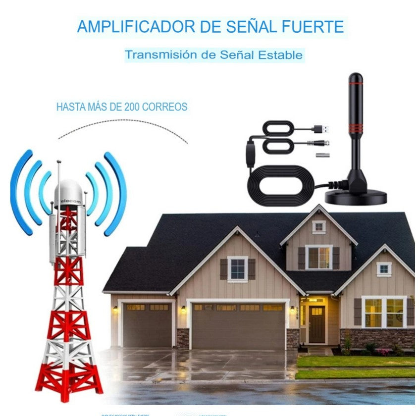 Antena digital HD para TV