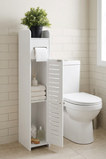 Mueble organizador angosto de 2 niveles