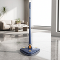 Mopa giratoria triangular 360° en un living