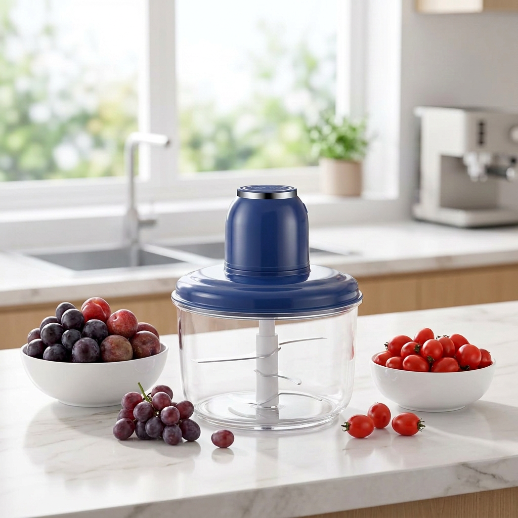 Peladora eléctrica automática en la cocina