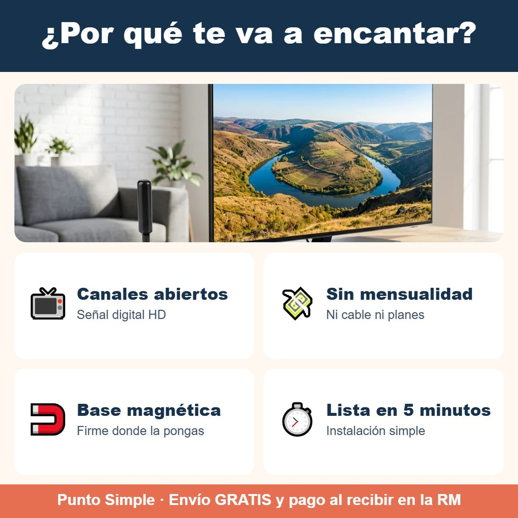 Beneficios de la antena digital