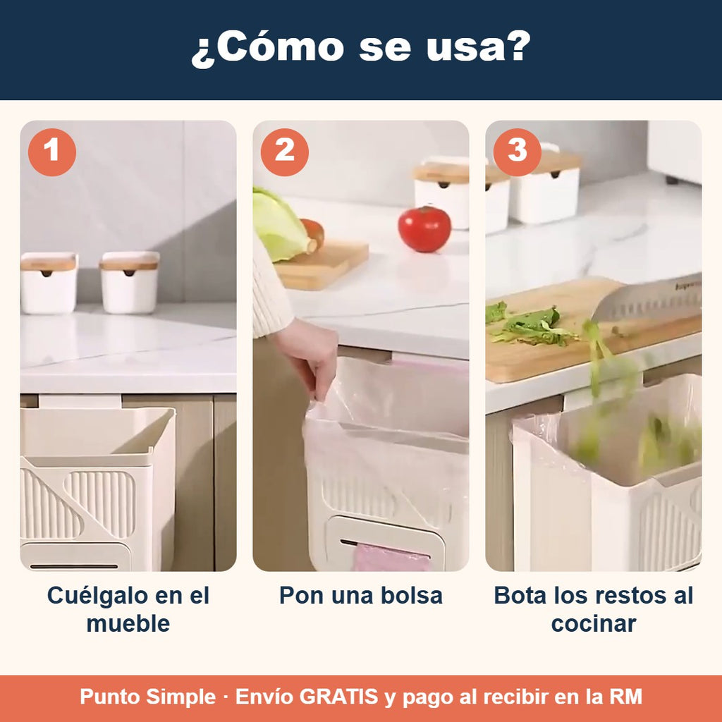 Cómo funciona el basurero automático