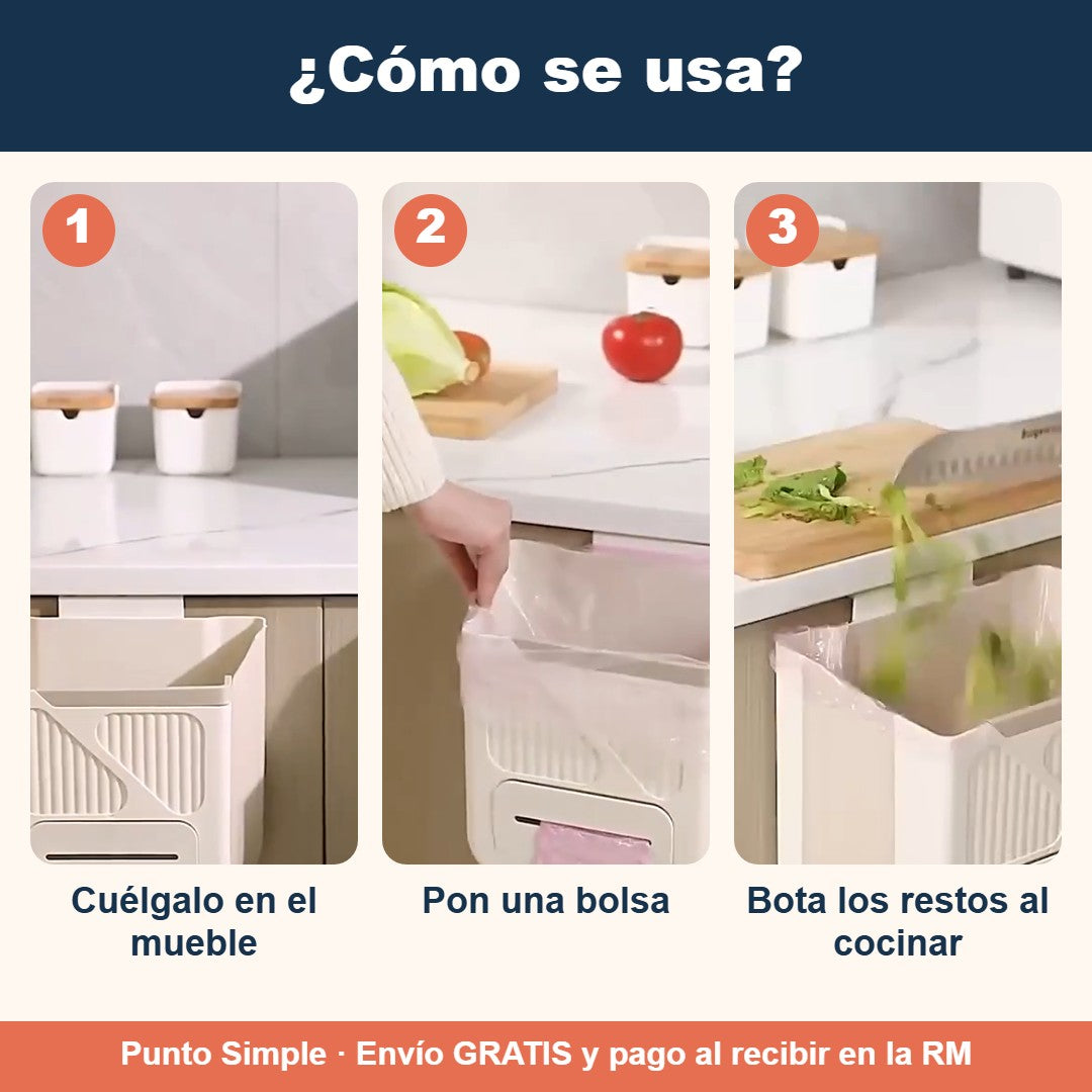Cómo funciona el basurero automático