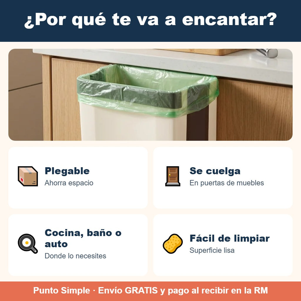 Beneficios del basurero automático