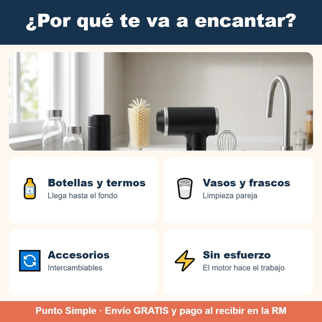 Beneficios del cepillo eléctrico