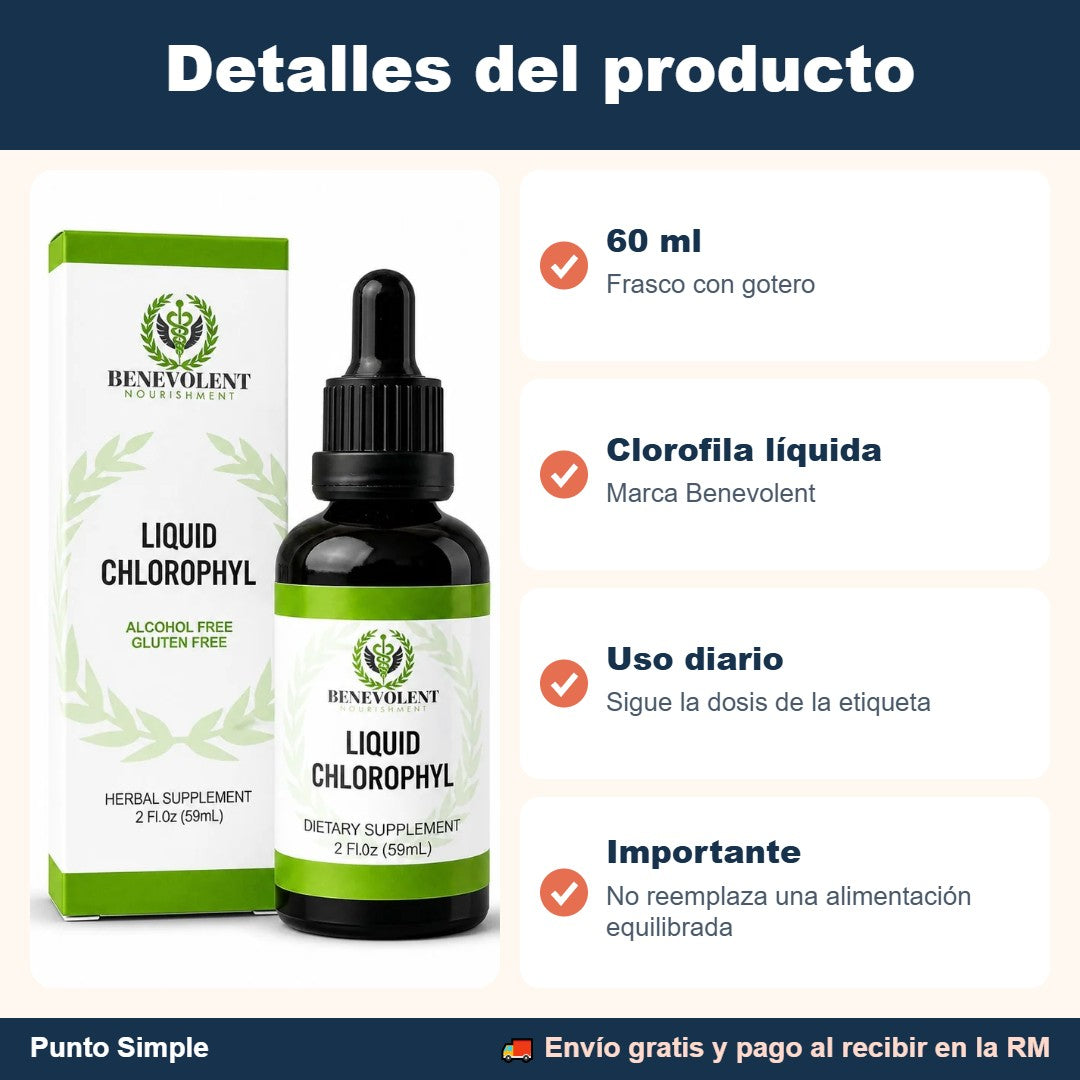 Detalles de la clorofila Benevolent