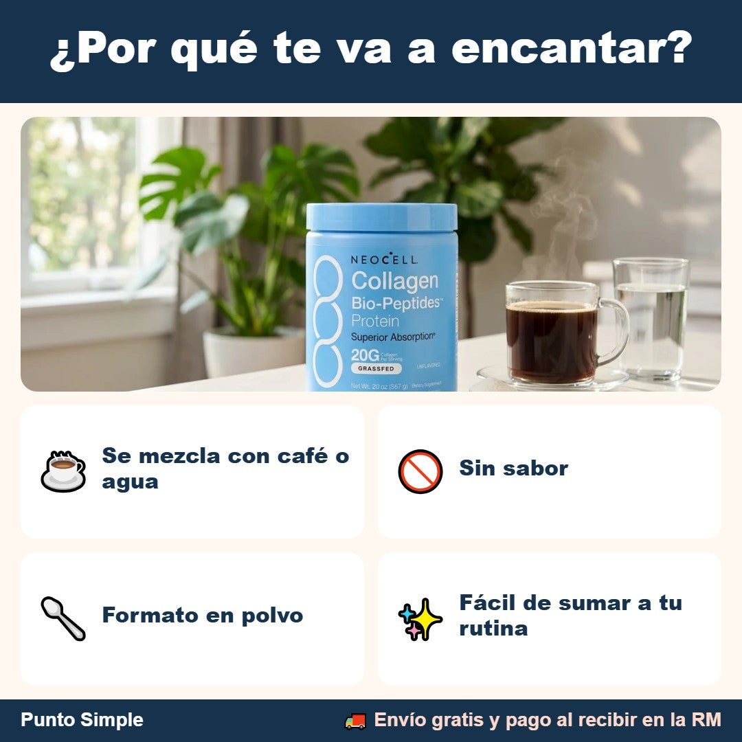 Por qué elegir el colágeno Neocell