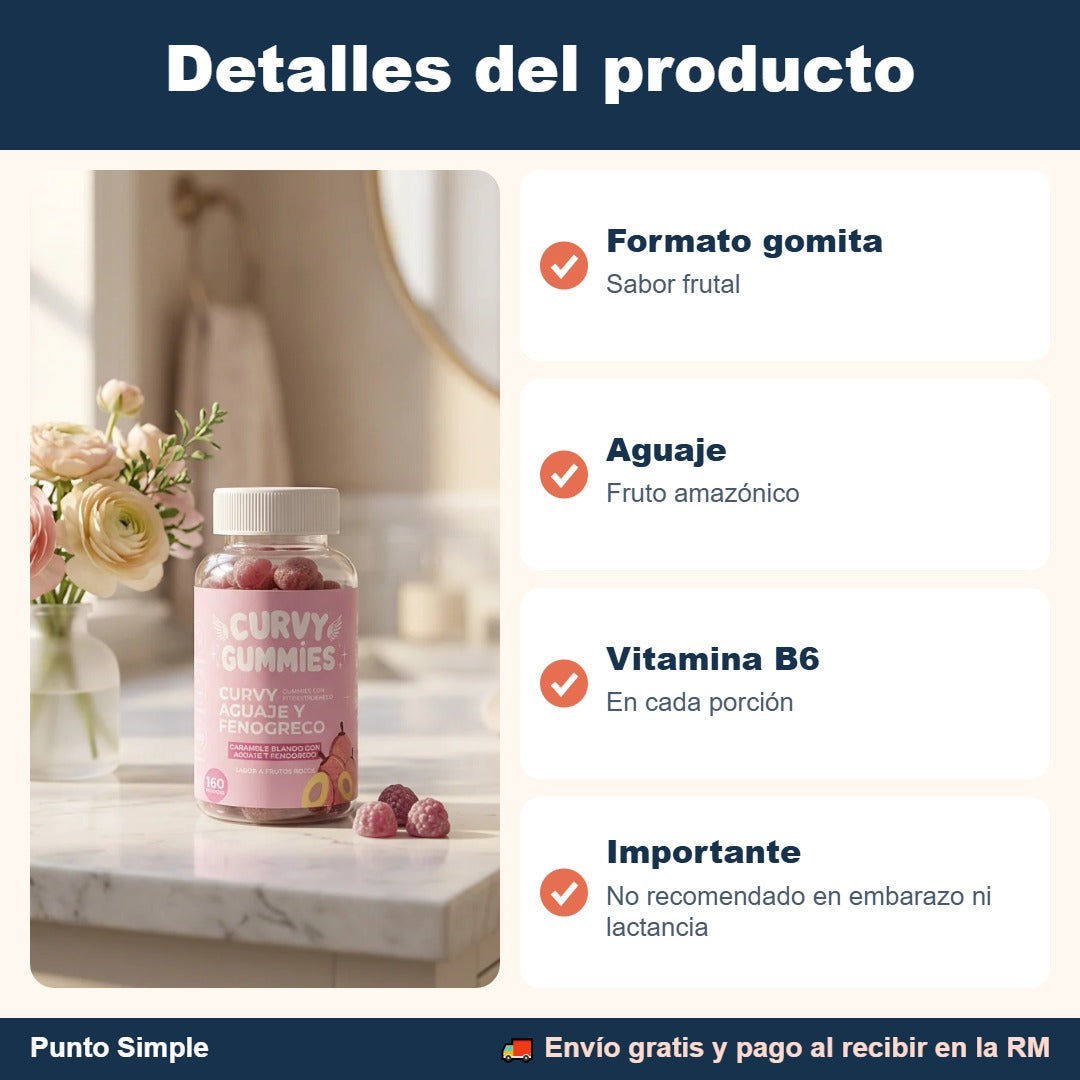 Curvy Gummies - detalles