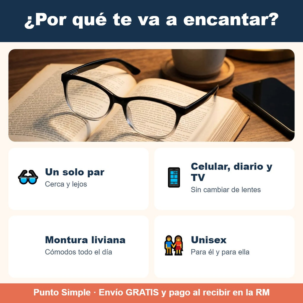 Beneficios de los lentes One Power