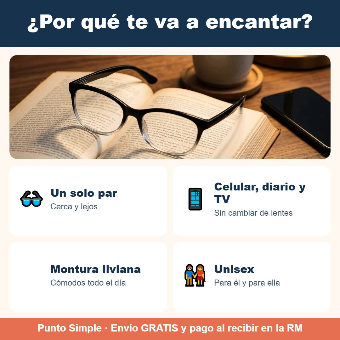 Beneficios de los lentes One Power