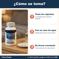 Cómo se toma el magnesio complex