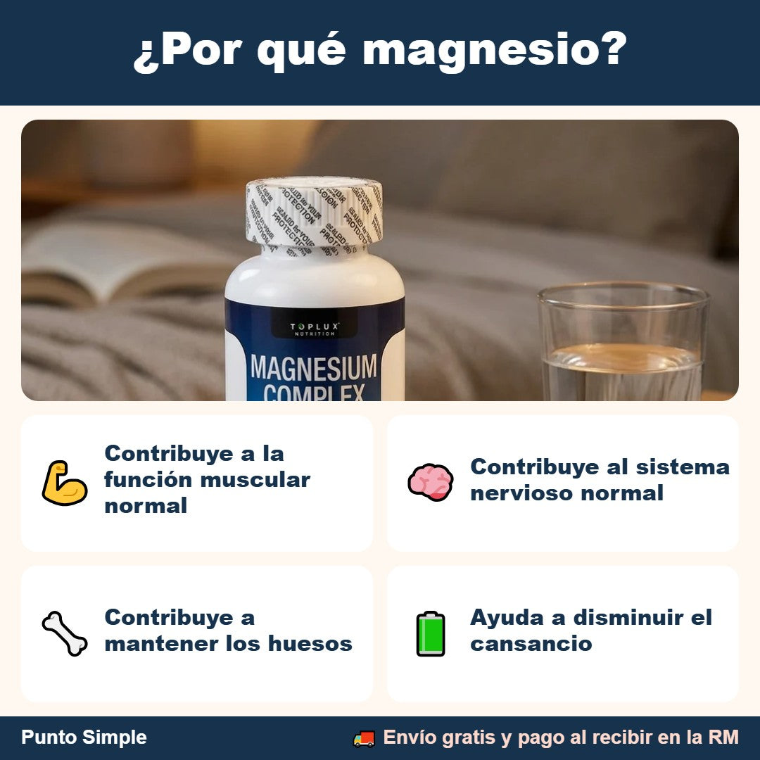 Por qué magnesio