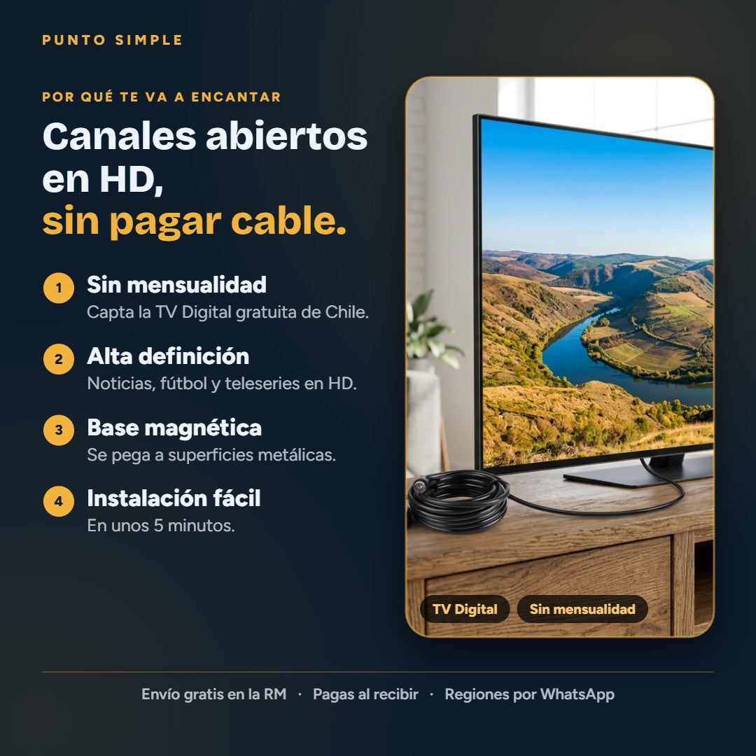 Antena Digital HD - Por qué te va a encantar
