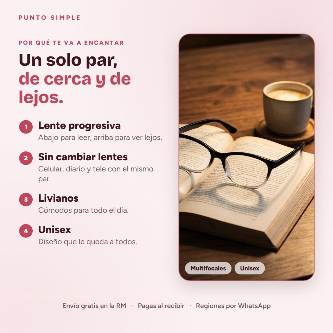 Lentes One Power - Por qué te va a encantar