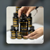 Frasco de NAD+ Resveratrol