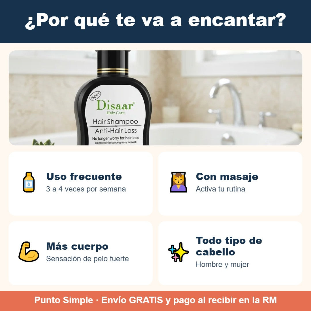 Beneficios del shampoo
